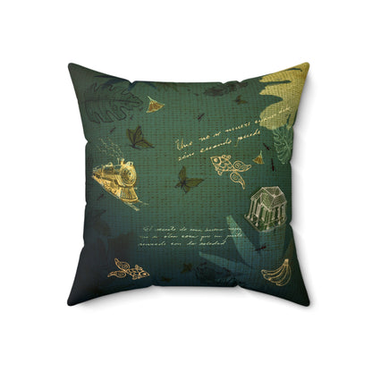 Macondo | Throw Pillow - Green