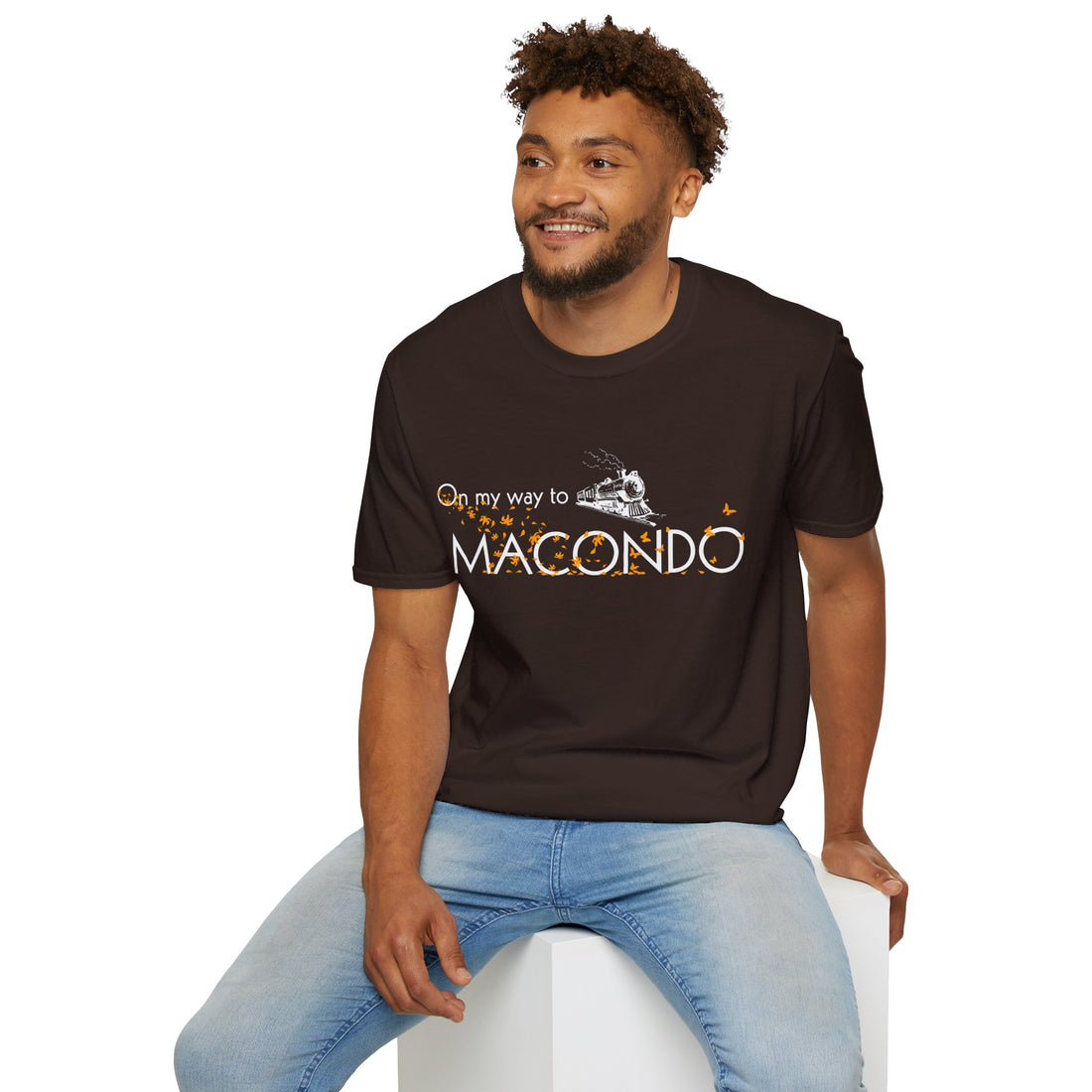 Macondo | Unisex Softstyle T-Shirt - Chocolate