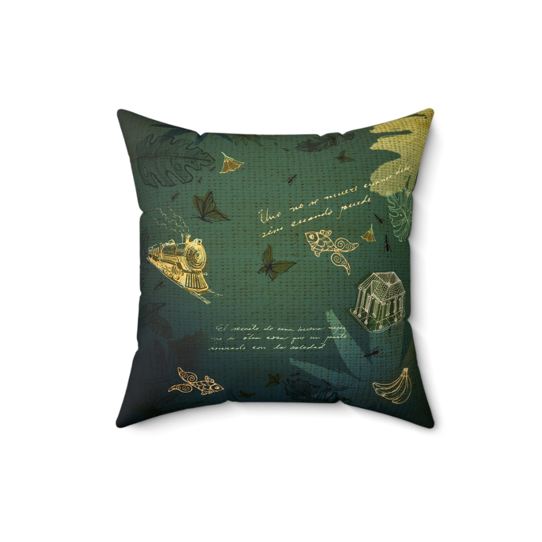 Macondo | Throw Pillow - Green